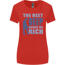 The Next Beep Funny Metal Detecting Womens Wider Cut T-Shirt Red