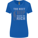 The Next Beep Funny Metal Detecting Womens Wider Cut T-Shirt Royal Blue