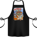 The Ocean Bar Scuba Diving Diver Alcohol Cotton Apron 100% Organic Black