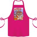 The Ocean Bar Scuba Diving Diver Alcohol Cotton Apron 100% Organic Pink