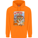 The Ocean Bar Scuba Diving Diver Alcohol Mens 80% Cotton Hoodie Orange