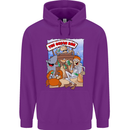 The Ocean Bar Scuba Diving Diver Alcohol Mens 80% Cotton Hoodie Purple