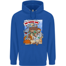 The Ocean Bar Scuba Diving Diver Alcohol Mens 80% Cotton Hoodie Royal Blue