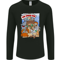 The Ocean Bar Scuba Diving Diver Alcohol Mens Long Sleeve T-Shirt Black