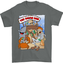 The Ocean Bar Scuba Diving Diver Alcohol Mens T-Shirt Cotton Gildan Charcoal