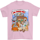 The Ocean Bar Scuba Diving Diver Alcohol Mens T-Shirt Cotton Gildan Light Pink