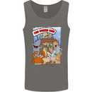 The Ocean Bar Scuba Diving Diver Alcohol Mens Vest Tank Top Charcoal