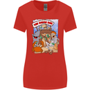 The Ocean Bar Scuba Diving Diver Alcohol Womens Wider Cut T-Shirt Red