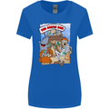 The Ocean Bar Scuba Diving Diver Alcohol Womens Wider Cut T-Shirt Royal Blue