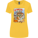 The Ocean Bar Scuba Diving Diver Alcohol Womens Wider Cut T-Shirt Yellow