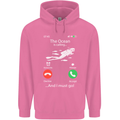 The Ocean Is Calling Scuba Diving Diver Childrens Kids Hoodie Azalea