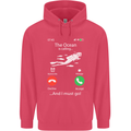 The Ocean Is Calling Scuba Diving Diver Childrens Kids Hoodie Heliconia
