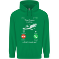 The Ocean Is Calling Scuba Diving Diver Childrens Kids Hoodie Irish Green
