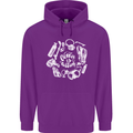 The Ocean Is Calling Scuba Diving Diver Childrens Kids Hoodie Purple
