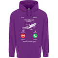 The Ocean Is Calling Scuba Diving Diver Childrens Kids Hoodie Purple