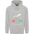 The Ocean Is Calling Scuba Diving Diver Childrens Kids Hoodie Sports Grey