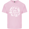 The Ocean Is Calling Scuba Diving Diver Kids T-Shirt Childrens Light Pink