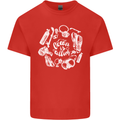 The Ocean Is Calling Scuba Diving Diver Kids T-Shirt Childrens Red