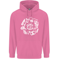 The Ocean Is Calling Scuba Diving Diver Mens 80% Cotton Hoodie Azelea