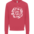 The Ocean Is Calling Scuba Diving Diver Mens Sweatshirt Jumper Heliconia