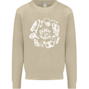 The Ocean Is Calling Scuba Diving Diver Mens Sweatshirt Jumper Sand