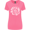 The Ocean Is Calling Scuba Diving Diver Womens Wider Cut T-Shirt Azalea