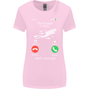 The Ocean Is Calling Scuba Diving Diver Womens Wider Cut T-Shirt Light Pink
