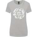 The Ocean Is Calling Scuba Diving Diver Womens Wider Cut T-Shirt Sports Grey
