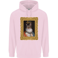 The One True Cat King Funny Childrens Kids Hoodie Light Pink
