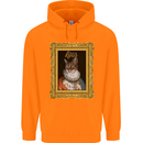 The One True Cat King Funny Childrens Kids Hoodie Orange