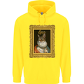 The One True Cat King Funny Childrens Kids Hoodie Yellow