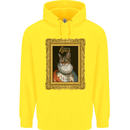 The One True Cat King Funny Childrens Kids Hoodie Yellow