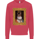 The One True Cat King Funny Kids Sweatshirt Jumper Heliconia