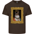 The One True Cat King Funny Kids T-Shirt Childrens Chocolate