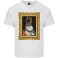 The One True Cat King Funny Kids T-Shirt Childrens White