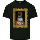 The One True Cat King Funny Mens Cotton T-Shirt Tee Top Black