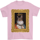 The One True Cat King Funny Mens T-Shirt Cotton Gildan Light Pink