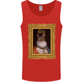 The One True Cat King Funny Mens Vest Tank Top Red