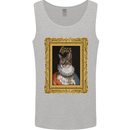 The One True Cat King Funny Mens Vest Tank Top Sports Grey