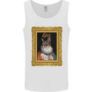 The One True Cat King Funny Mens Vest Tank Top White