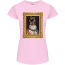 The One True Cat King Funny Womens Petite Cut T-Shirt Light Pink
