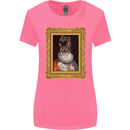 The One True Cat King Funny Womens Wider Cut T-Shirt Azalea
