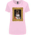 The One True Cat King Funny Womens Wider Cut T-Shirt Light Pink
