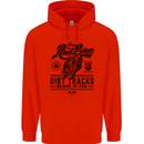The Original Road Burner Biker Motorcycle Childrens Kids Hoodie Bright Red