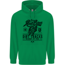 The Original Road Burner Biker Motorcycle Childrens Kids Hoodie Irish Green