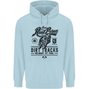 The Original Road Burner Biker Motorcycle Childrens Kids Hoodie Light Blue