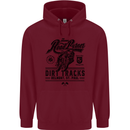The Original Road Burner Biker Motorcycle Childrens Kids Hoodie Maroon