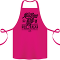 The Original Road Burner Biker Motorcycle Cotton Apron 100% Organic Pink