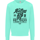 The Original Road Burner Biker Motorcycle Kids Sweatshirt Jumper Peppermint