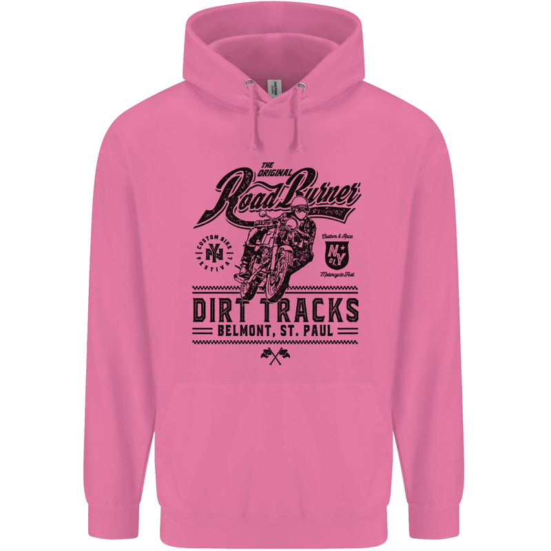 The Original Road Burner Biker Motorcycle Mens 80% Cotton Hoodie Azelea